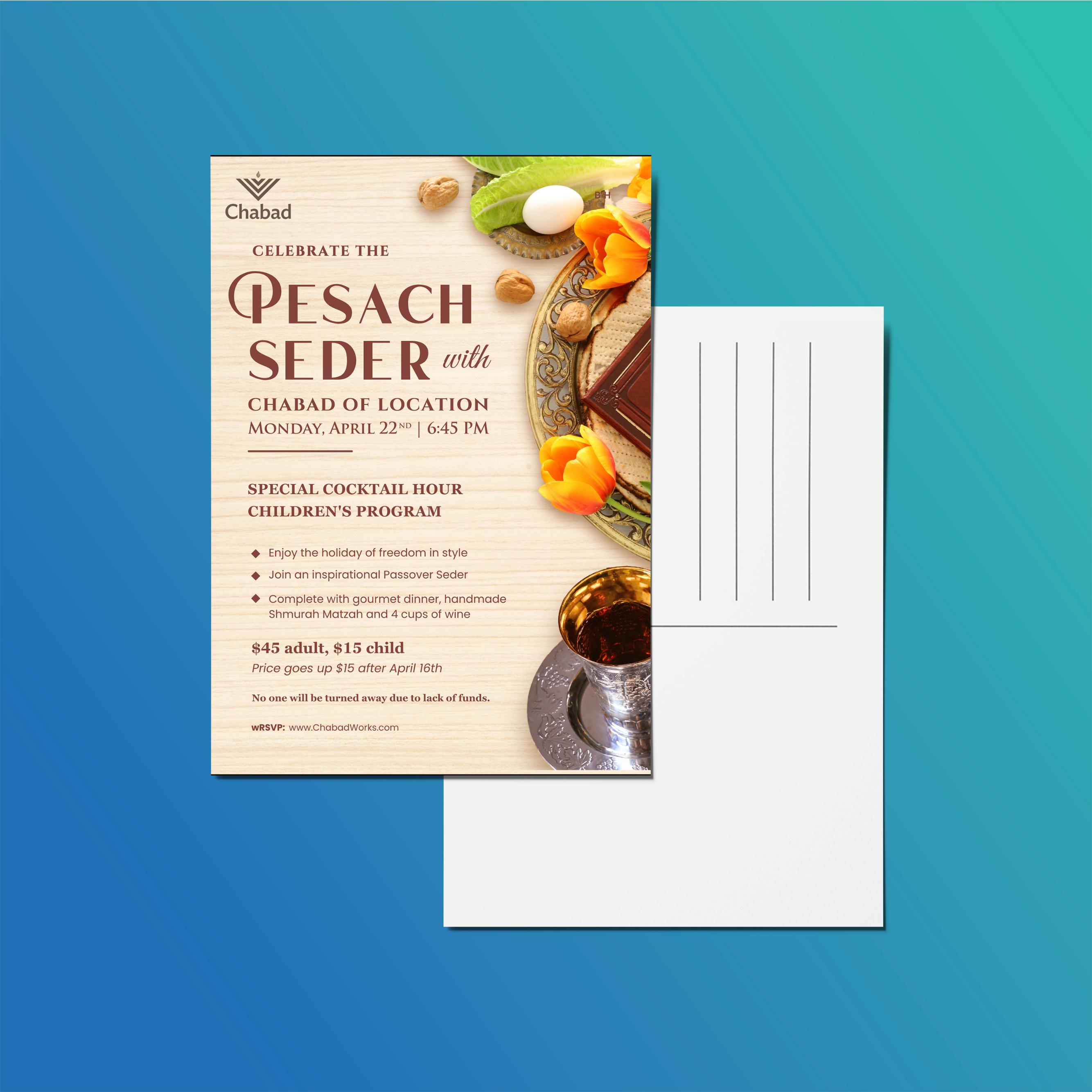 Pesach Postcard